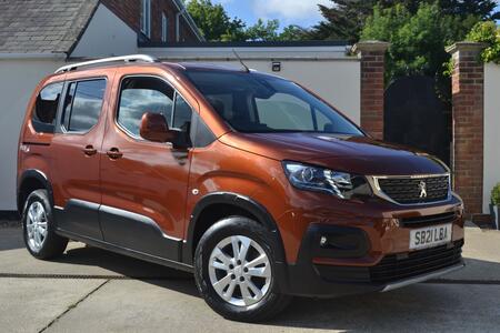PEUGEOT RIFTER 1.5  WAV wheelchair accessible vehicle
